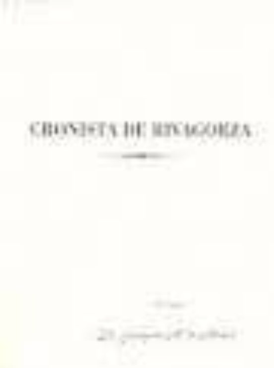 Cronista De Rivagorza