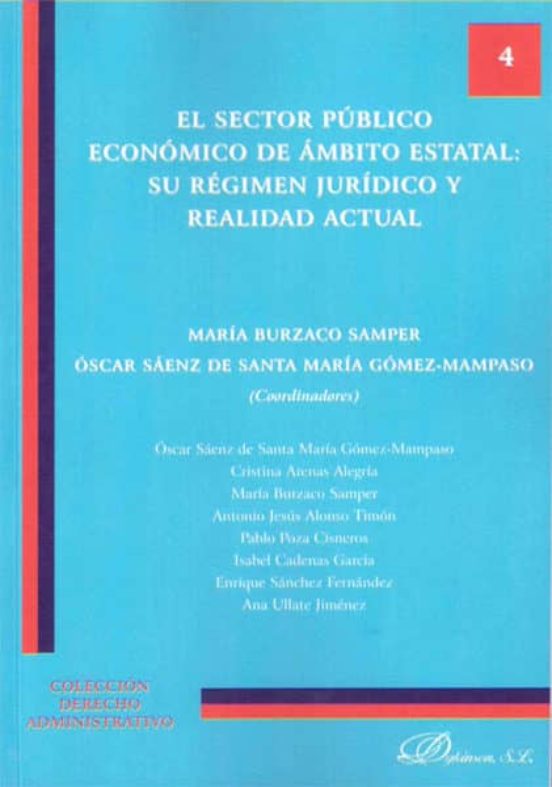 El Sector Publico Economico De Ambito Estatal: Su Regimen Juridic O Y