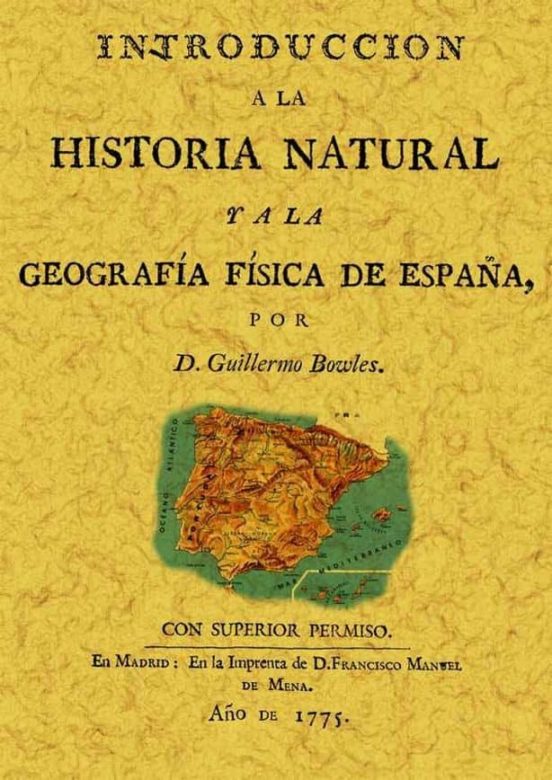 Introduccion A La Historia Natural Y A La Geografia Fisica De Esp Aña
