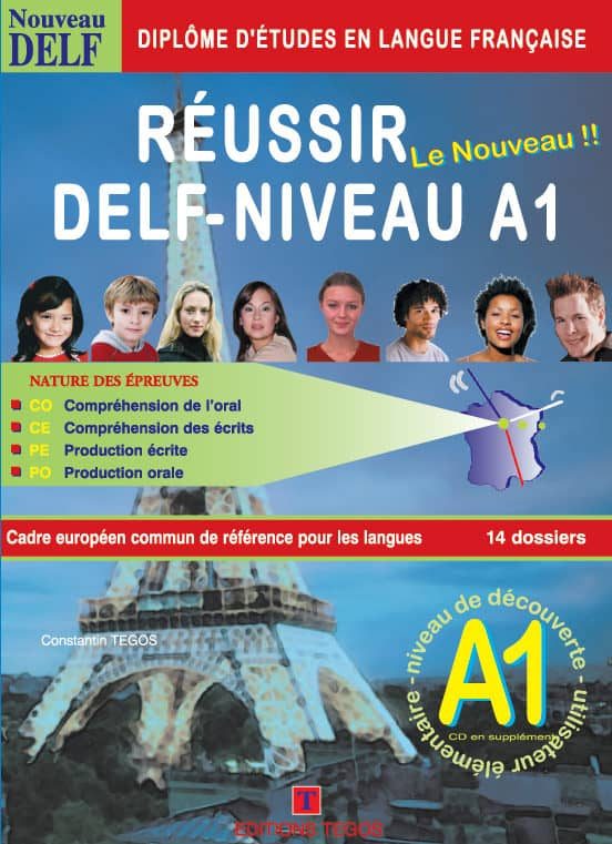 Réussir Delf A1 Livre + Corriges + 2cd
