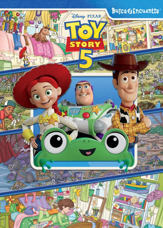 Portada de Disney Pixar: Toy Story 5 - Busca y Encuentra - Libro de Activida des