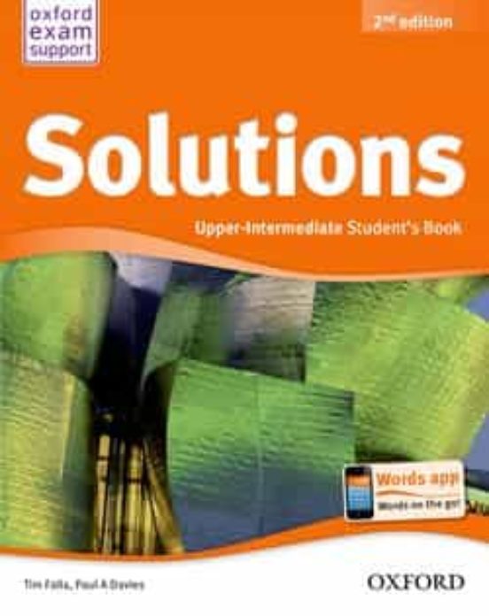 Solutions Upper-Intermediate Students Book Ed 2013