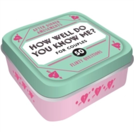 After Dinner Amusements: How Well Do You Know Me? For Couples