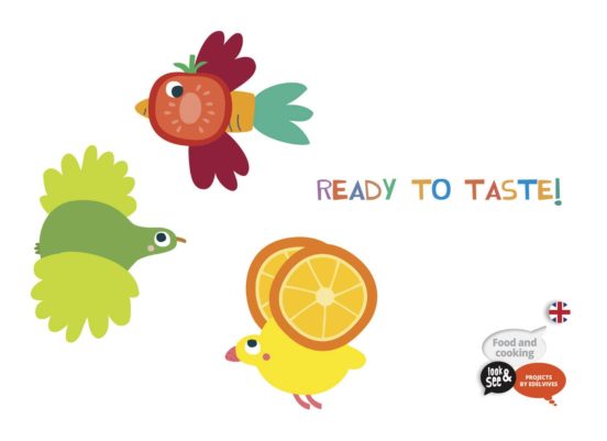 Food and Cooking 3 Years Novedad 2018 Infantil por Proyectos ¿lo Ves?