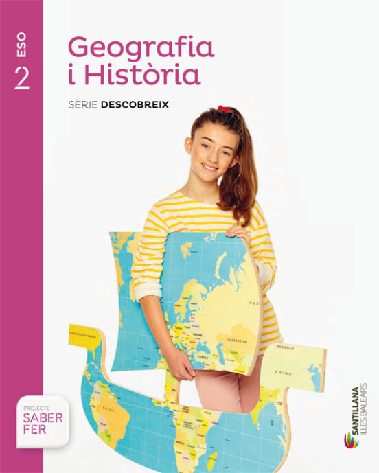 Geografia E Historia + Atlas 2º Eso Baleares Ed 2016