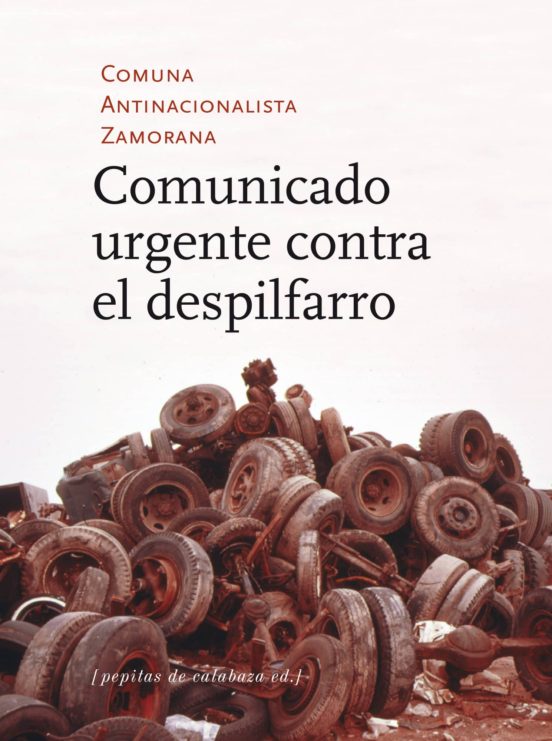Comunicado Urgente Contra El Despilfarro
