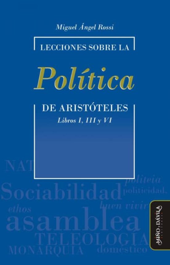 Lecciones Sobre La Política De Aristóteles