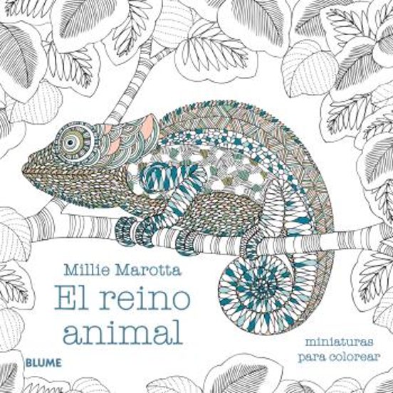 Reino Animal. Miniaturas Par Colorear
