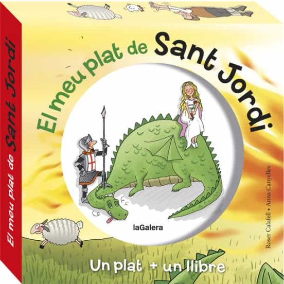 El Meu Plat De Sant Jordi: Un Plat + Un Llibre