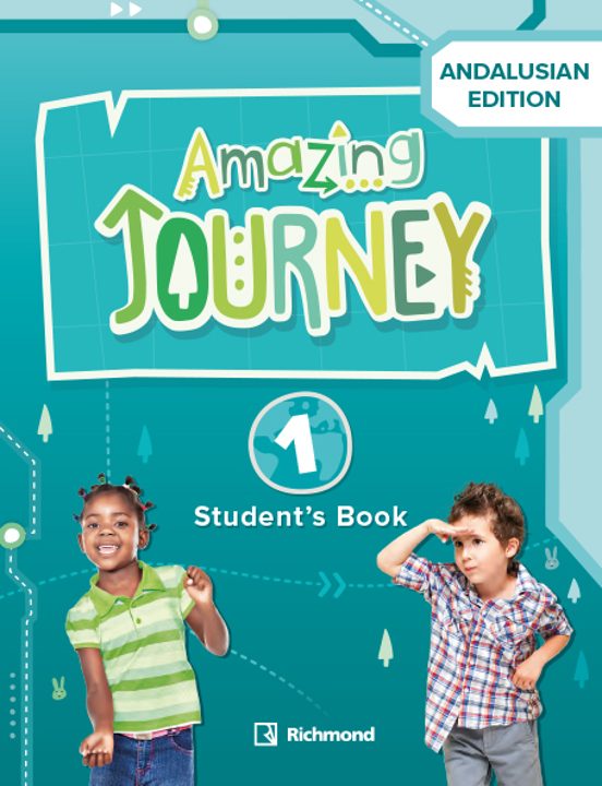 Amazing Journey 1º Primary Students Book Andalucia