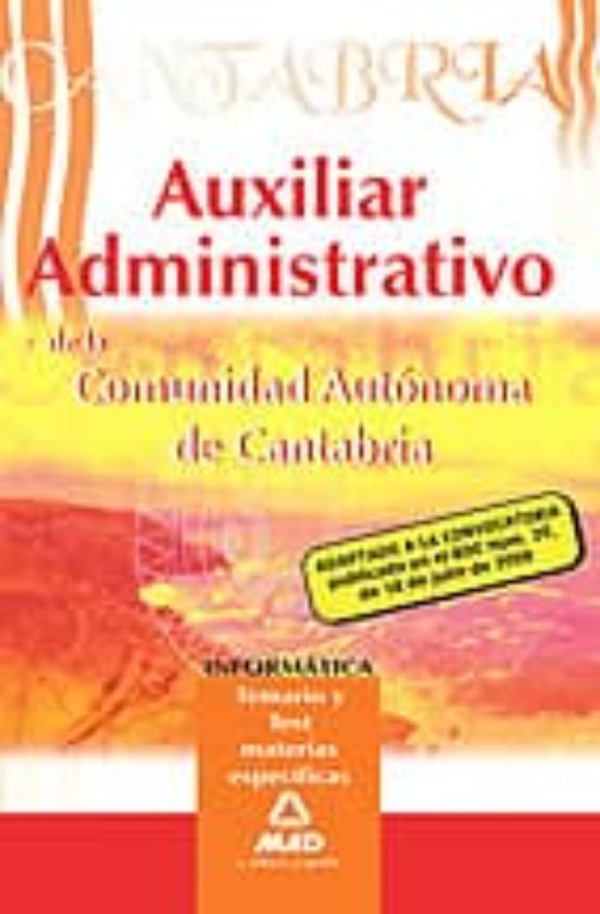 Auxiliares Administrativos De La Comunidad Autonoma De Cantabria. Tema