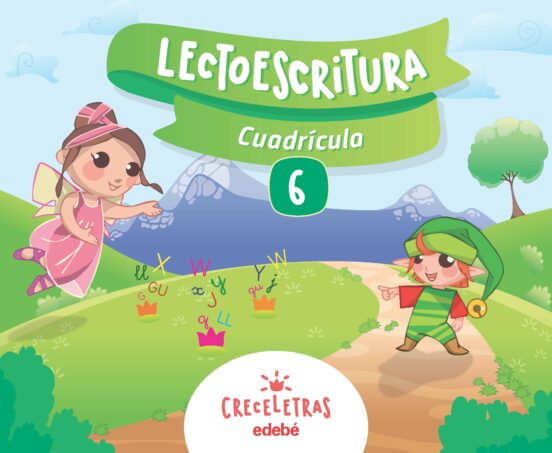 Lectoescritura Cuaderno 6. 3/5 Años Cuadricula Castellano