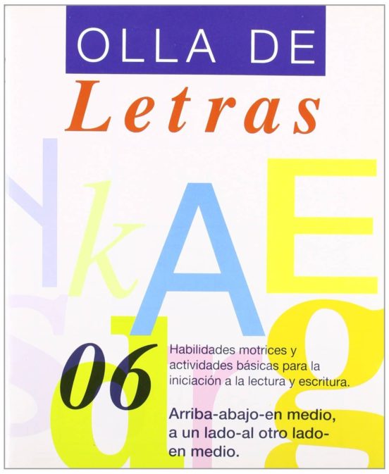 Olla De Letras Nº 6. Arriba - Abajo - En Medio - A Un Lado