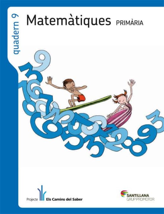 Quadern 3 Matematiques 9 els Camins del Saber 3º Primaria