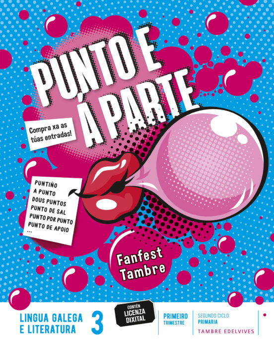 Lingua Galega e Literatura 3º Primaria Proyecto Fanfest Ed 2022 Galici