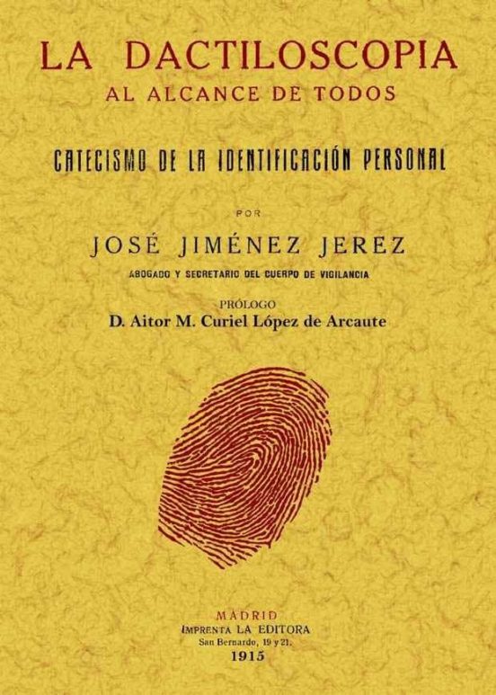 La Dactiloscopia Al Alcance De Todos