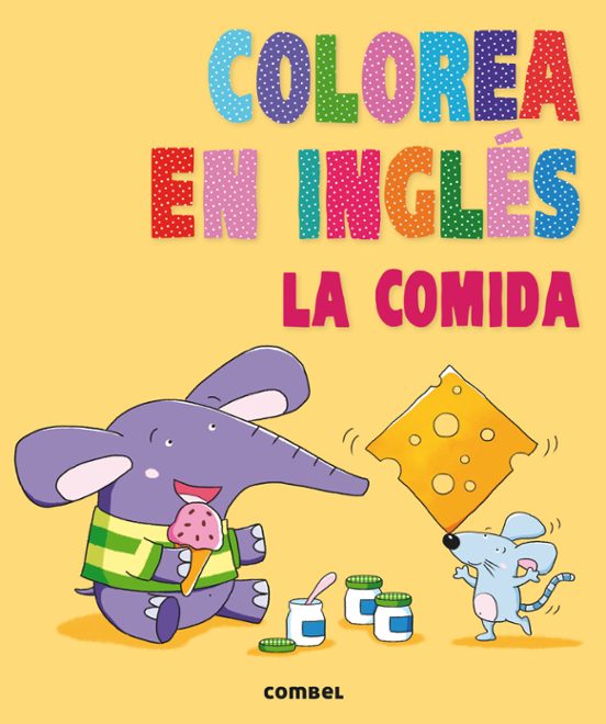 Colorea En Inglés. La Comida