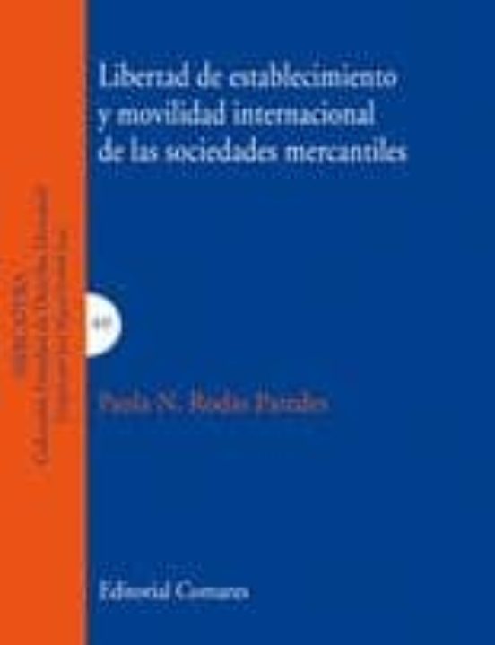Libertad De Establecimiento Y Movilidad Internacional De Las Soci Edad