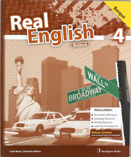 Real English. Workbook. Basque. 4º Dbh