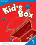 KID S BOX LEVEL 1: TEACHER S BOOK de NIXON, CAROLINE  TOMLINSON, MICHAEL 
