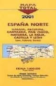 MAPA DE CARRETERAS (1:340.000): NORTE DE ESPAA 2008 (MAPA TOTAL) di VV.AA. 