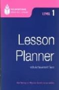 FOUNDATION READERS 1-LESSON PLANNER di WARNING, ROB 