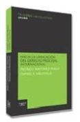 HACIA LA UNIFICACION DEL DERECHO PROCESAL INTERNACIONAL 2006 de MARTINEZ FRAGA, PEDRO 