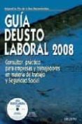 GUIA DEUSTO LABORAL 2008 de FERRER LOPEZ, MIGUEL ANGEL  BARRENECHEA, JON 