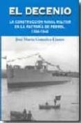 EL DECENIO: LA CONSTRUCCION NAVAL MILITAR EN LA FACTORIA DE FERRO L 1936-1946 di GONZALEZ-LLANOS, JOSE MARIA 