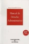 MANUAL DERECHO ADMINISTRATIVO (25 ED.) de MARTIN MATEO, RAMON 