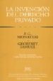 LA INVENCION DEL DERECHO PRIVADO di MONATERI, G.P.  SAMUEL, GEOFFREY 
