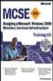 DESIGNING A WINDOWS 2000 DIRECTORY SERVICES INFRASTRUCTURE  (INCL UYE CD-ROM) di VV.AA. 