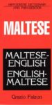 MALTESE-ENGLISH; ENGLISH-MALTESE DICTIONARY AND PHRASEBOOK di FALZON, GRAZIO 
