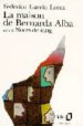 LA MAISON DE BERNARDA ALBA; NOCES DE SANG de GARCIA LORCA, FEDERICO 