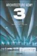 ARCHITECTURE NOW (VOL. III) (ED. TRILINGE ITALIANO-ESPAOL-PORTU GUES) de JODIDIO, PHILIP 
