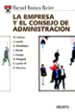 HBR LA EMPRESA Y EL CONSEJO DE ADMINISTRACION di VV.AA. 