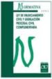LEY DE ENJUICIAMIENTO CIVIL Y LEGISLACION PROCESAL CIVIL COMPLEME NTARIA (8 ED.) di VV.AA. 