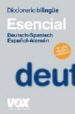 DICCIONARIO ESENCIAL ALEMAN-ESPAOL / DEUTSCH-SPANISCH di VV.AA. 