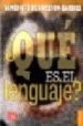 QU ES EL LENGUAJE? di BENEDICTE DE BOYSSON-BARDIES 