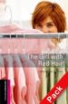 OBL STARTER THE GIRL WITH RED HAIR BOOK WITH AUDIO CD de LINDOP, CHRISTINE 