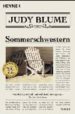 SOMMERSCHWESTERN di BLUME, JUDY 