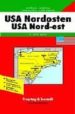 USA NORDOSTEN-USA NORD-EST (1:700000) (FREYTAG & BERNDT) di VV.AA. 