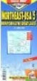 USA 5 NEW YORK STATE AND GREAT LAKES (1:3000000) (BERNDTSON AND B ERNDTSON MAPS) di VV.AA. 
