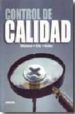 CONTROL DE CALIDAD de VILLALOBOS ORDAZ, GUSTAVO  ORTIZ HERNANDEZ, FERNANDO E. 