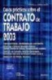 CASOS PRACTICOS SOBRE EL CONTRATO DE TRABAJO 2003 di VV.AA. 