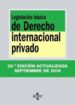 LEGISLACION BASICA DE DERECHO INTERNACIONAL PRIVADO (20 ED.) di VV.AA. 