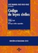 CODIGO DE LEYES CIVILES: CONTIENE EL CODIGO CIVIL Y OTRAS CINCUEN TA LEYES CIVILES ESPECIALES (3 ED.) de RUIZ-RICO RUIZ, JOSE MANUEL 