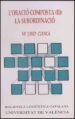 ORACIO COMPOSTA (II), L' LA SUBORDINACIO de CUENCA, MARIA JOSEP 