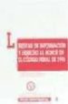 LIBERTAD DE INFORMACION Y DERECHO AL HONOR EN EL CODIGO PENAL DE 1995 di MUOZ LORENTE, JOSE 