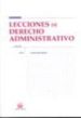 LECCIONES DE DERECHO ADMINISTRATIVO de PAREJO ALFONSO, LUCIANO 